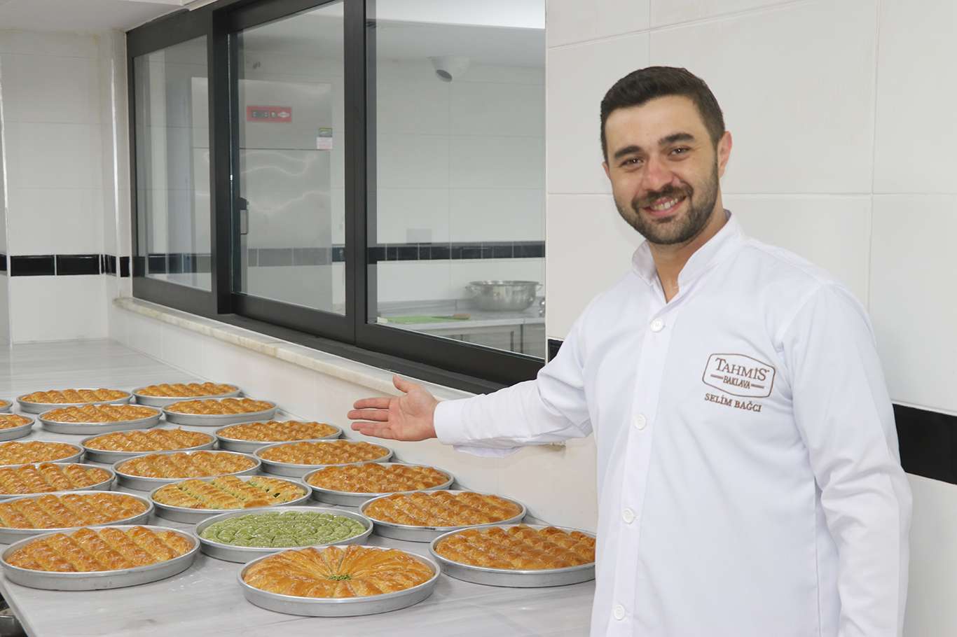 Baklavacılarda “tatlı” bayram telaşı
